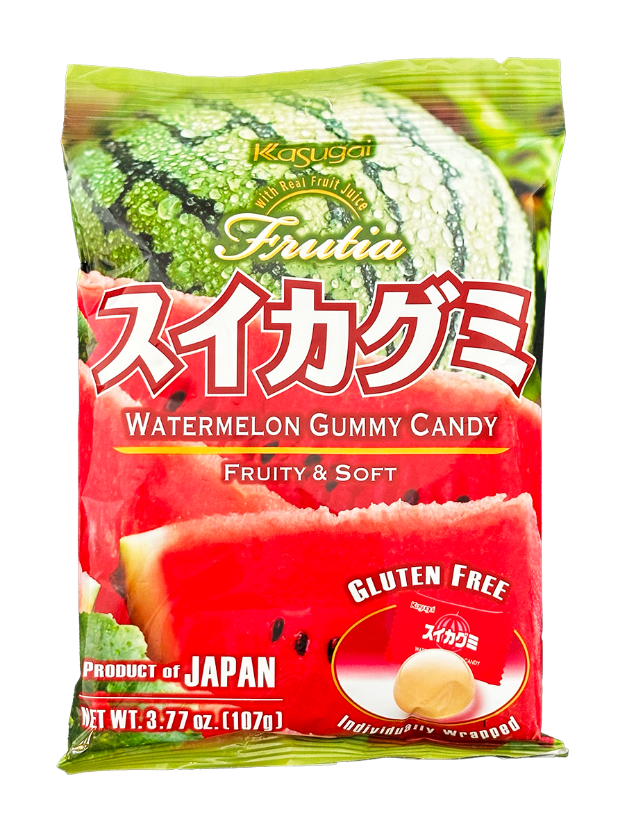Kasugai Watermelon Gummy Candy 3.77 oz