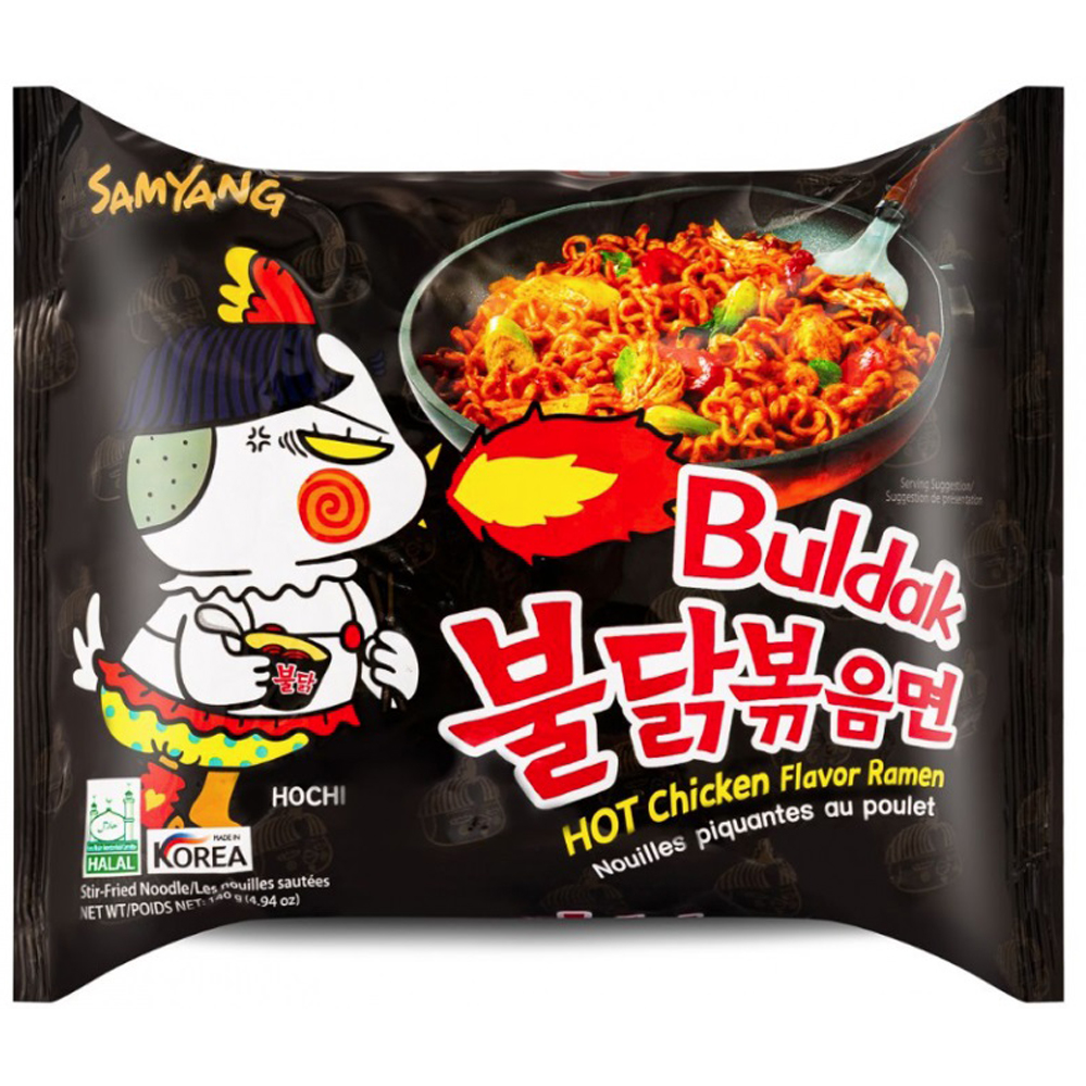 Samyang Buldak Hot Chicken Flavor Ramen Noodles 140 g