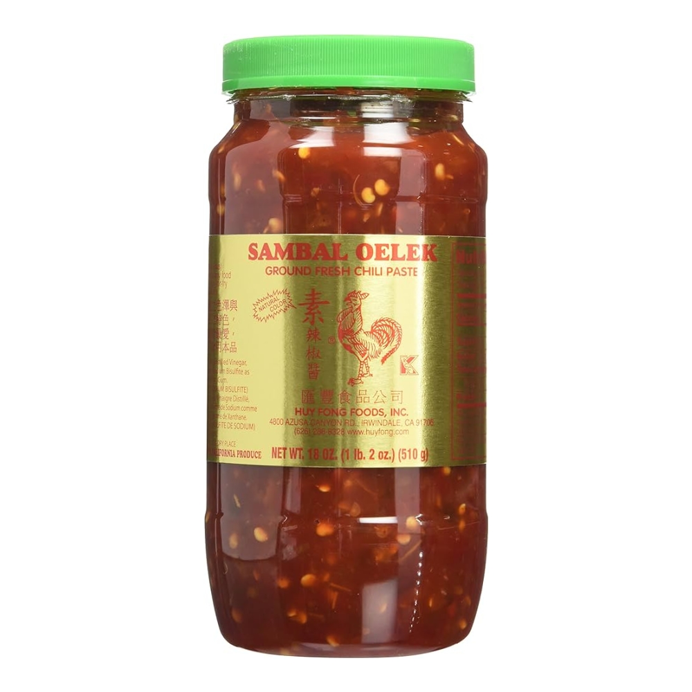 Huy Fong Sambal Oelek Ground Fresh Chili Paste 18 oz