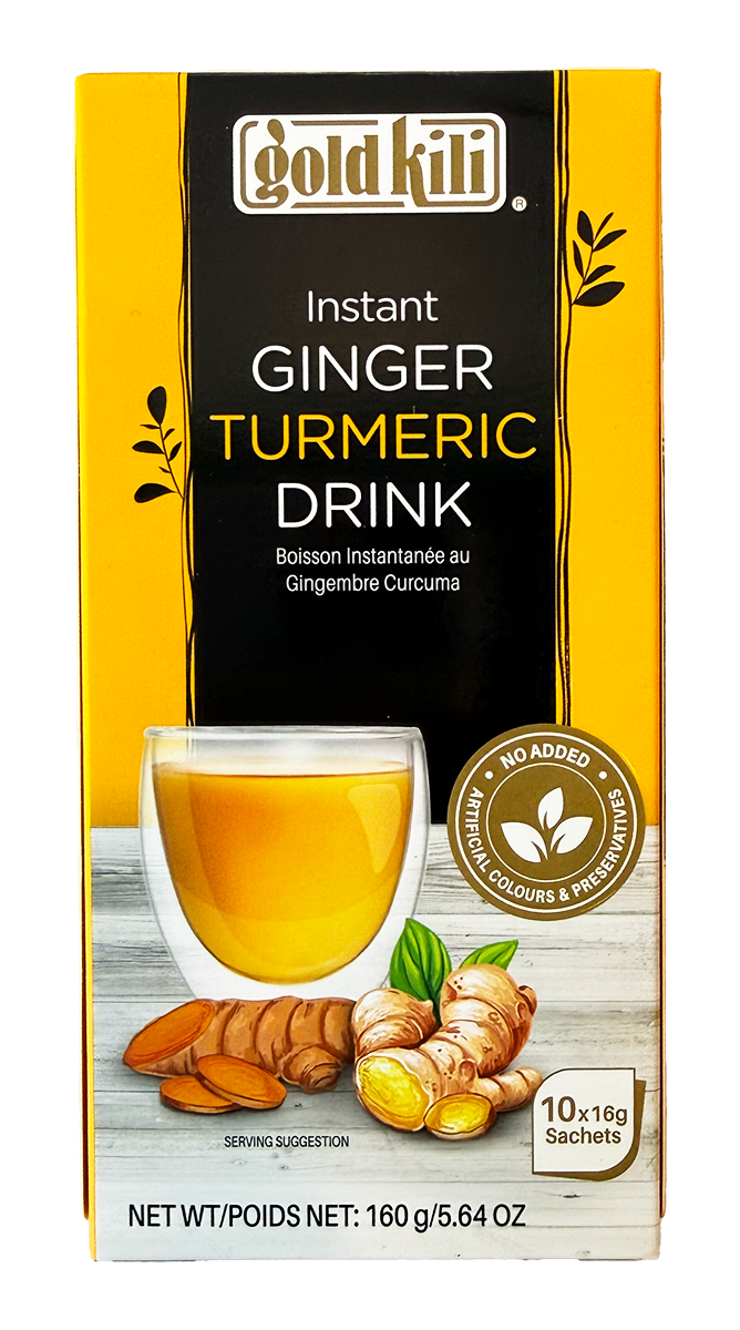 Gold Kili Ginger Turmeric Drink 10 Pack