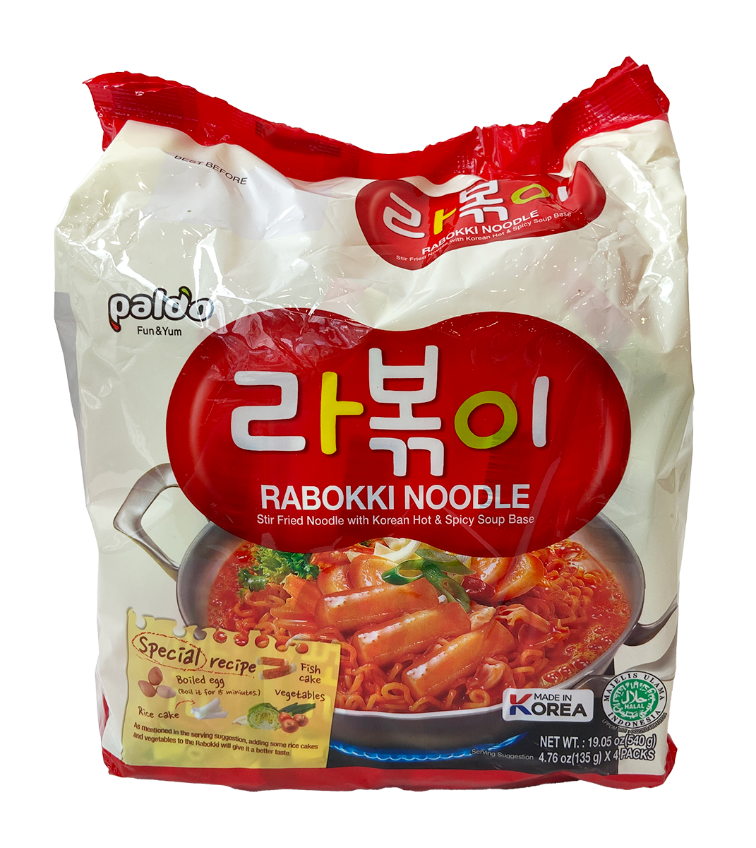 Paldo Rabokki Noodle 5.1 oz