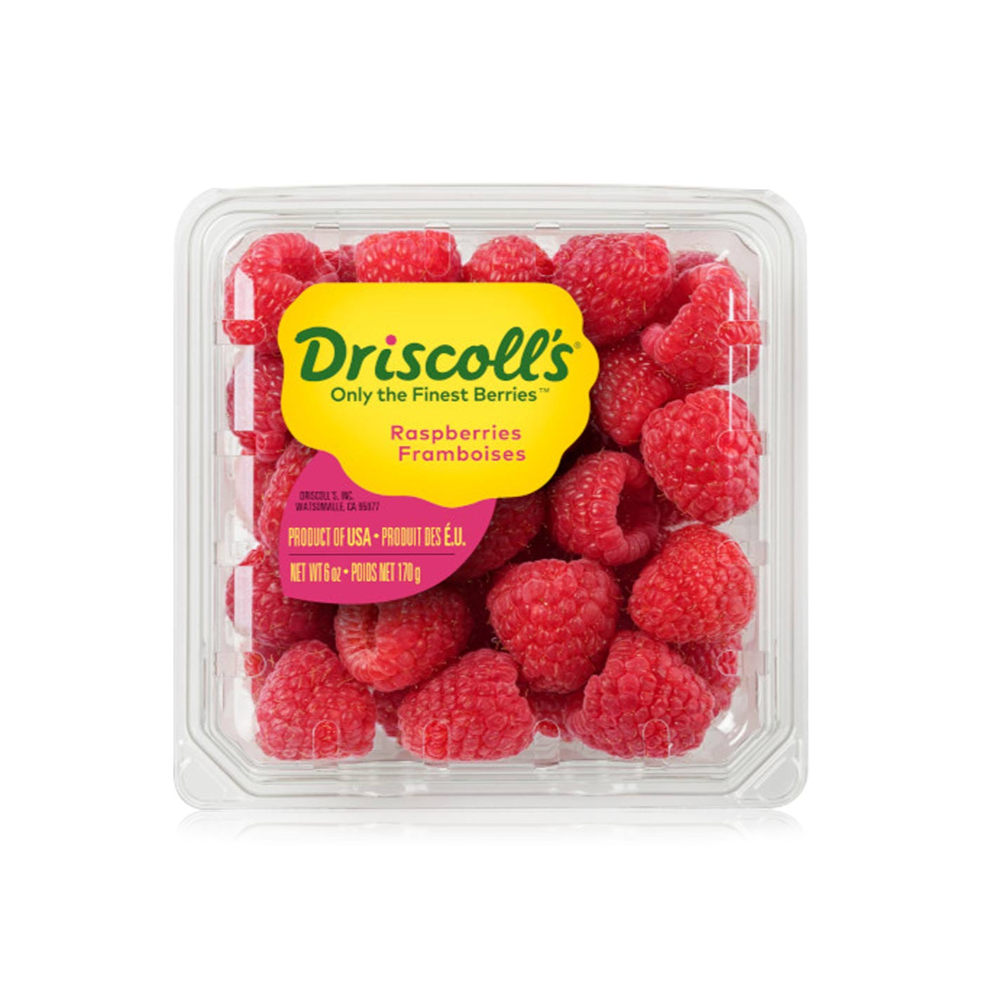 Driscoll's Red Raspberries 6 oz
