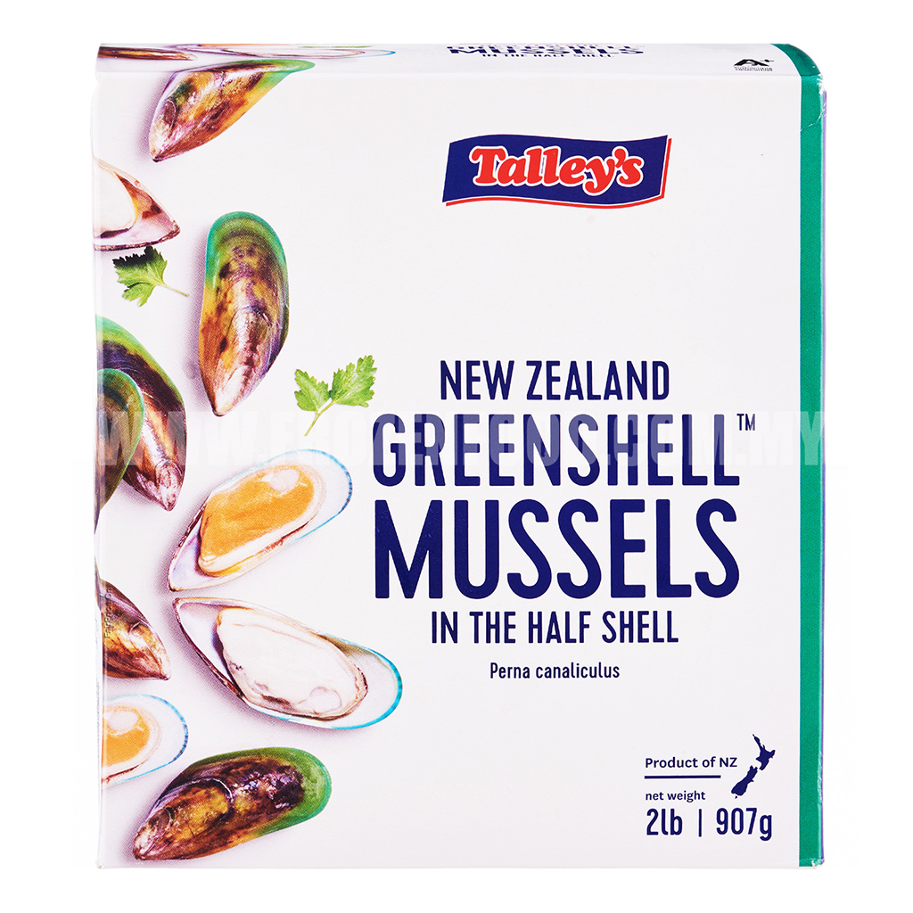 Talley's Greenshell Mussels 2 lbs