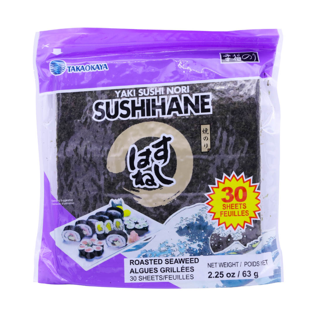 Takaokaya Sushihane Roasted Seaweed Yaki Sushi Nori 2.25 oz