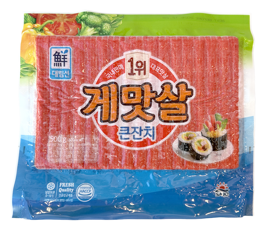 Daerimsun Frozen Imitation Crab Meat 500 g