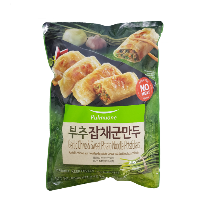 Pulmuone Garlic Chive & Sweet Potato Noodle Dumpling 720 g