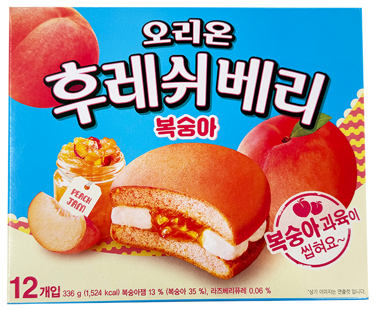 Orion Fresh Berry Peach 336 g