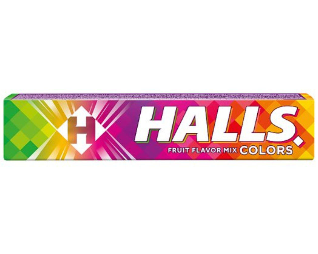 Halls Colors Fruit Flavor Mix 1.16 oz