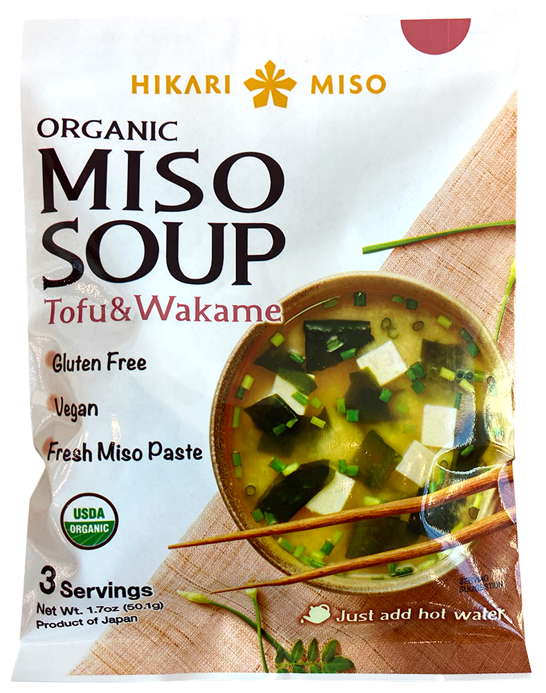 Hikari Miso Organic Miso Soup Tofu & Wakame 1.7 oz