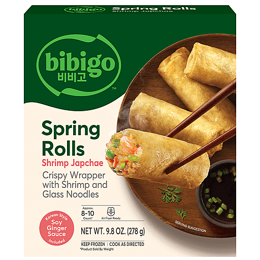 Bibigo Spring Rolls Shrimp Japchae 9.8 oz