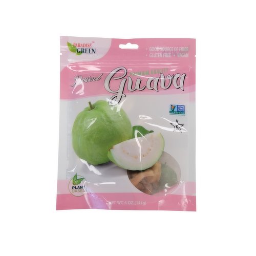 Paradise Green Dried Guava 5 oz
