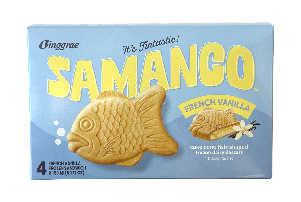 Binggrae Samanco French Vanilla 4 Bars