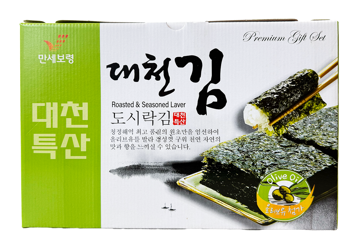 ManSae BoRyeong Roasted & Seasoned Laver