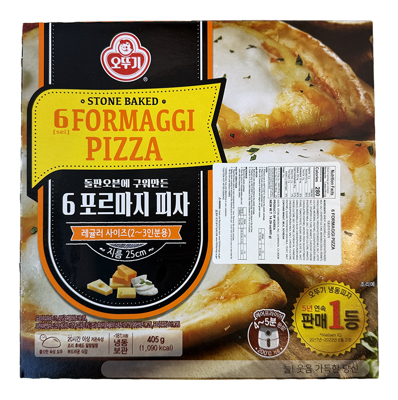 Ottogi Stone Baked 6 Formaggi Pizza 405 g