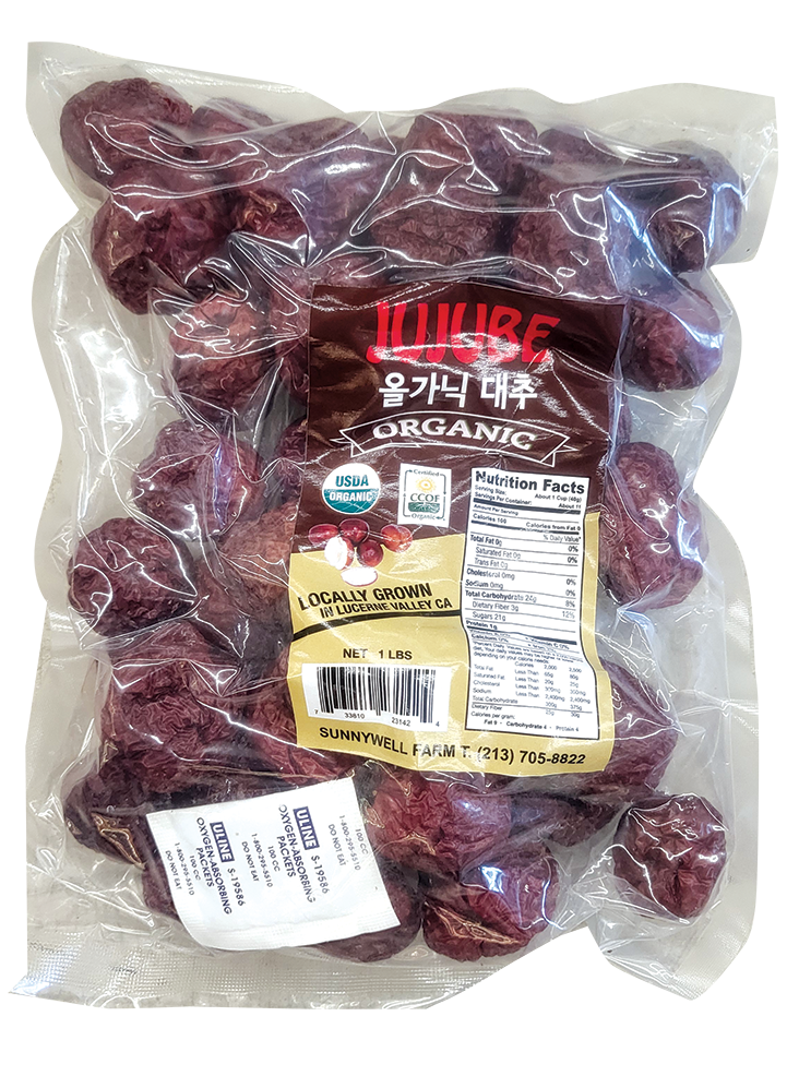 Organic Jujube 1 lb