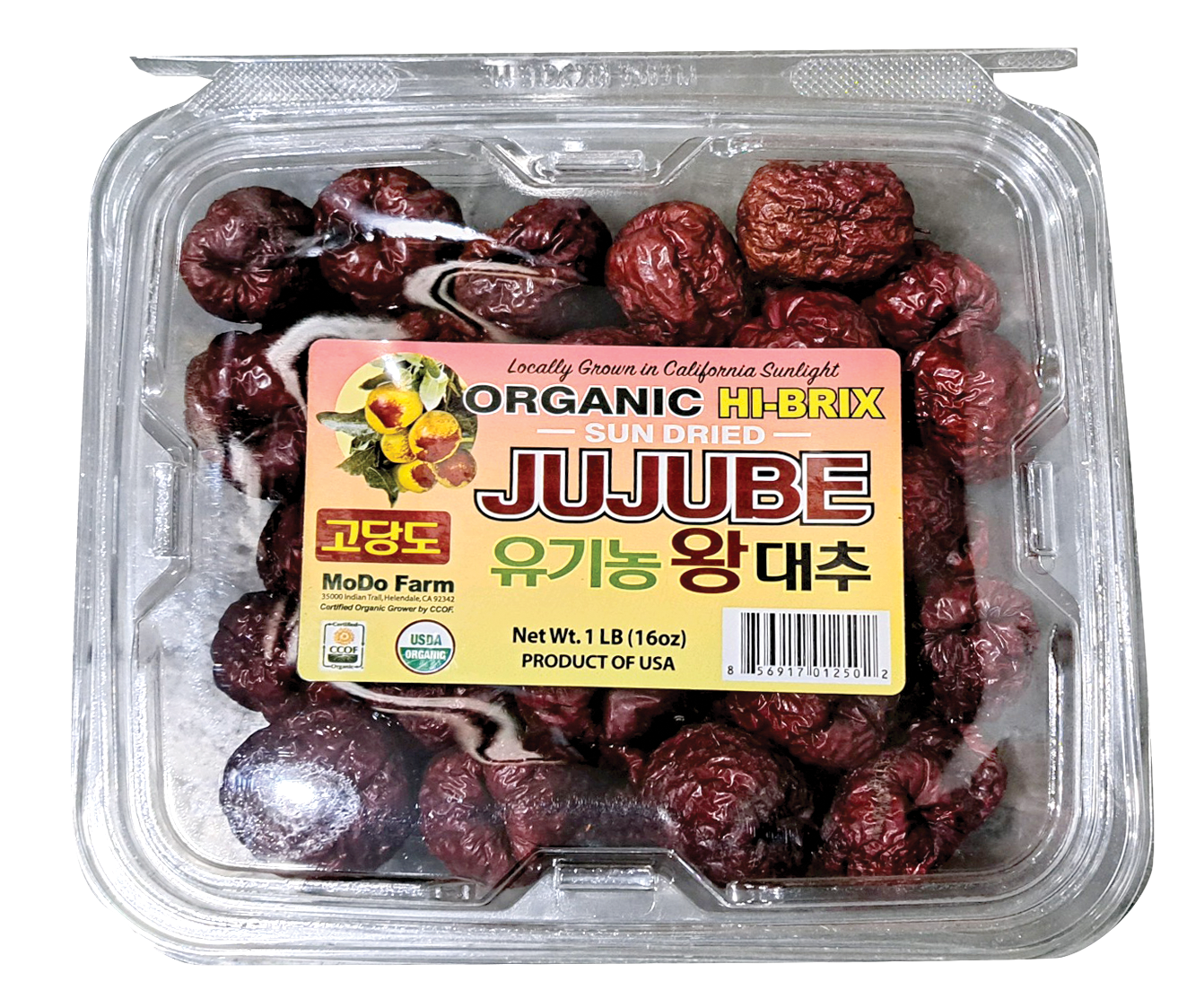 Organic Dried Jujube 16 oz