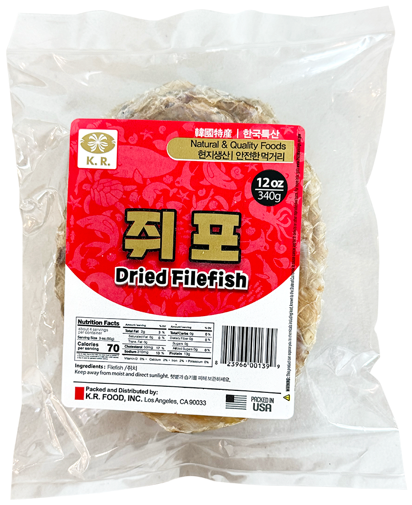 K.R. Dried Filefish 12 oz