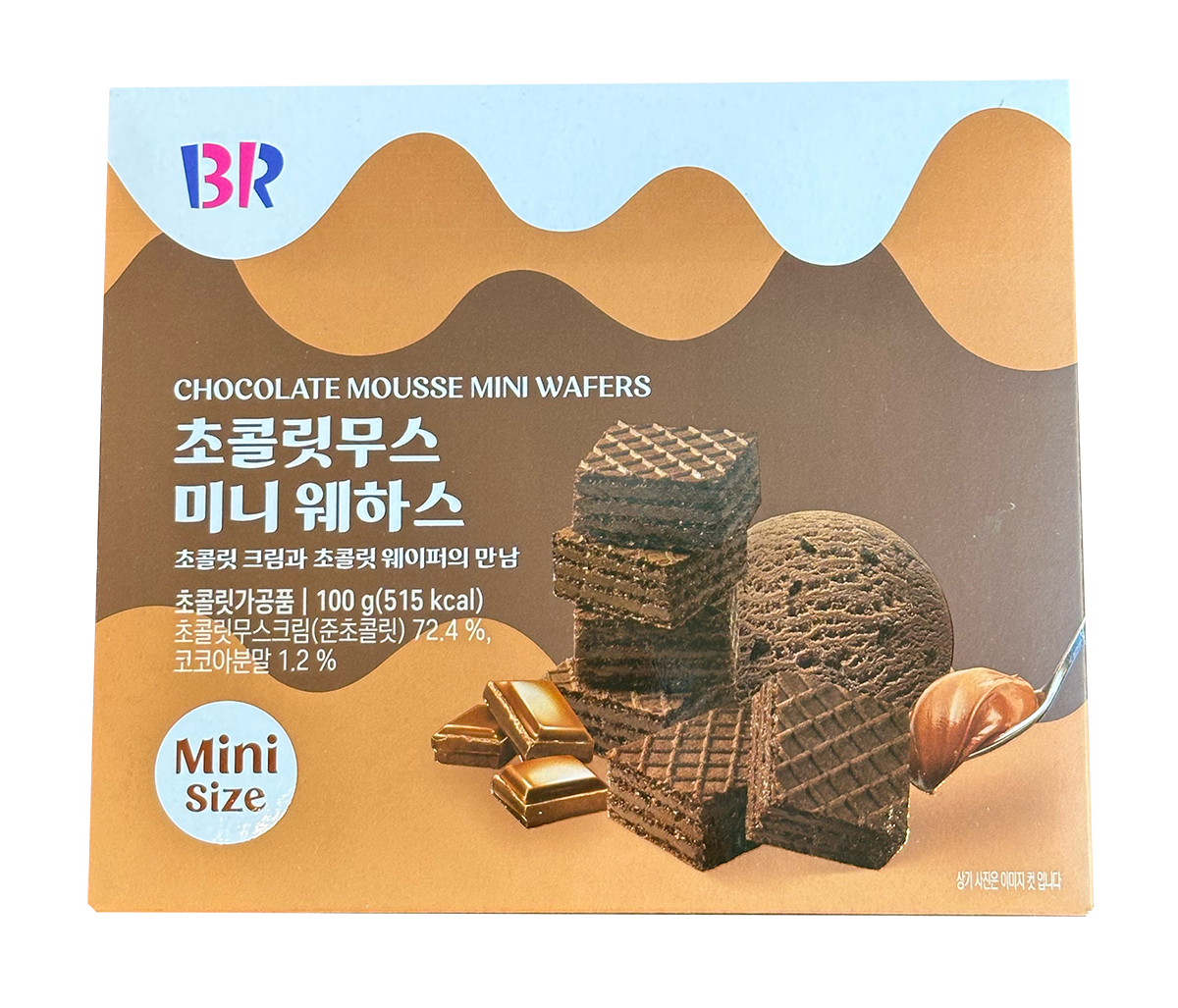 Baskin Robbins Chocolate Mousse Mini Wafers 100 g