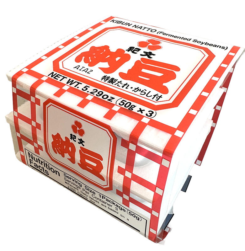 Kibun Natto Fermented Soybeans 5.29 oz 3 Pack