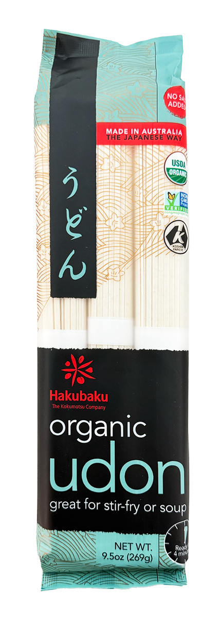 Hakubaku Organic Udon Japanese Wheat Noodles 9.5 oz