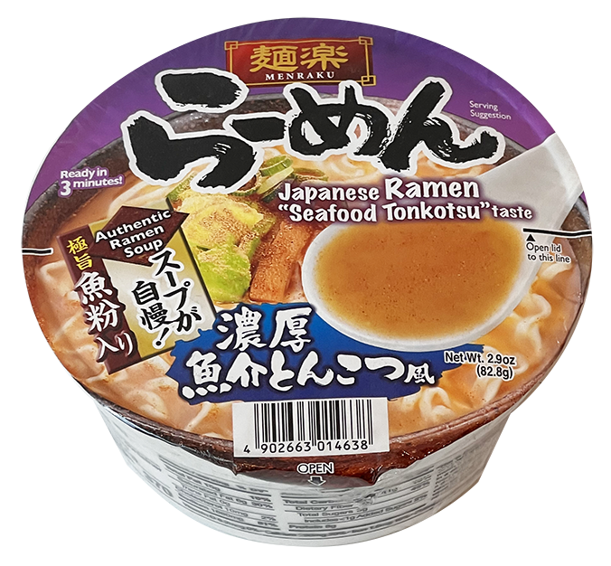 Menraku Japanese Ramen Seafood Tonkotsu 2.9 oz