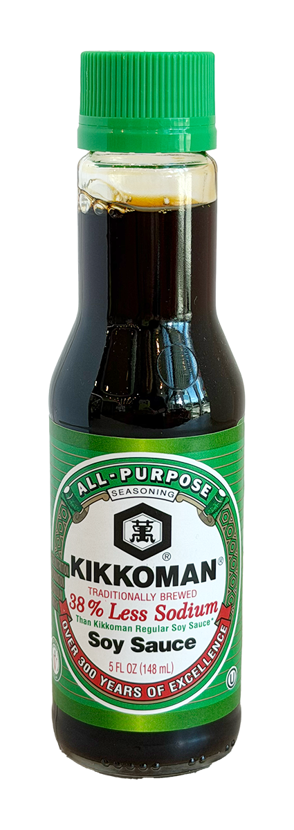 Kikkoman Less Sodium Soy Sauce 5 oz