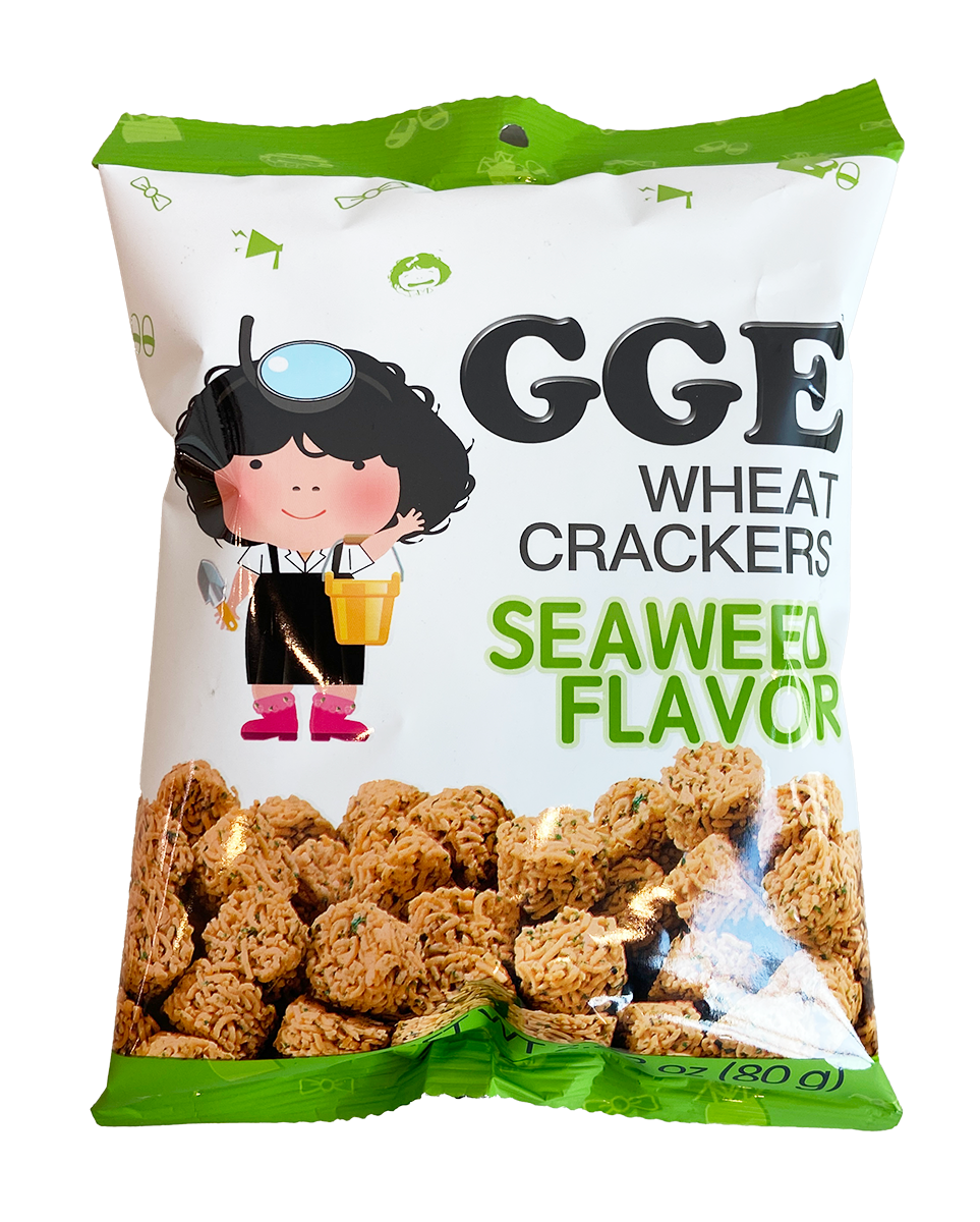 GGE Wheat Crackers Seaweed 2.82 oz