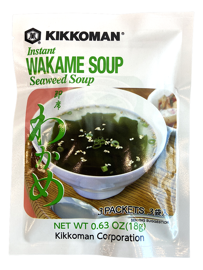 Kikkoman Instant Wakame Soup Seaweed Soup 0.63 oz