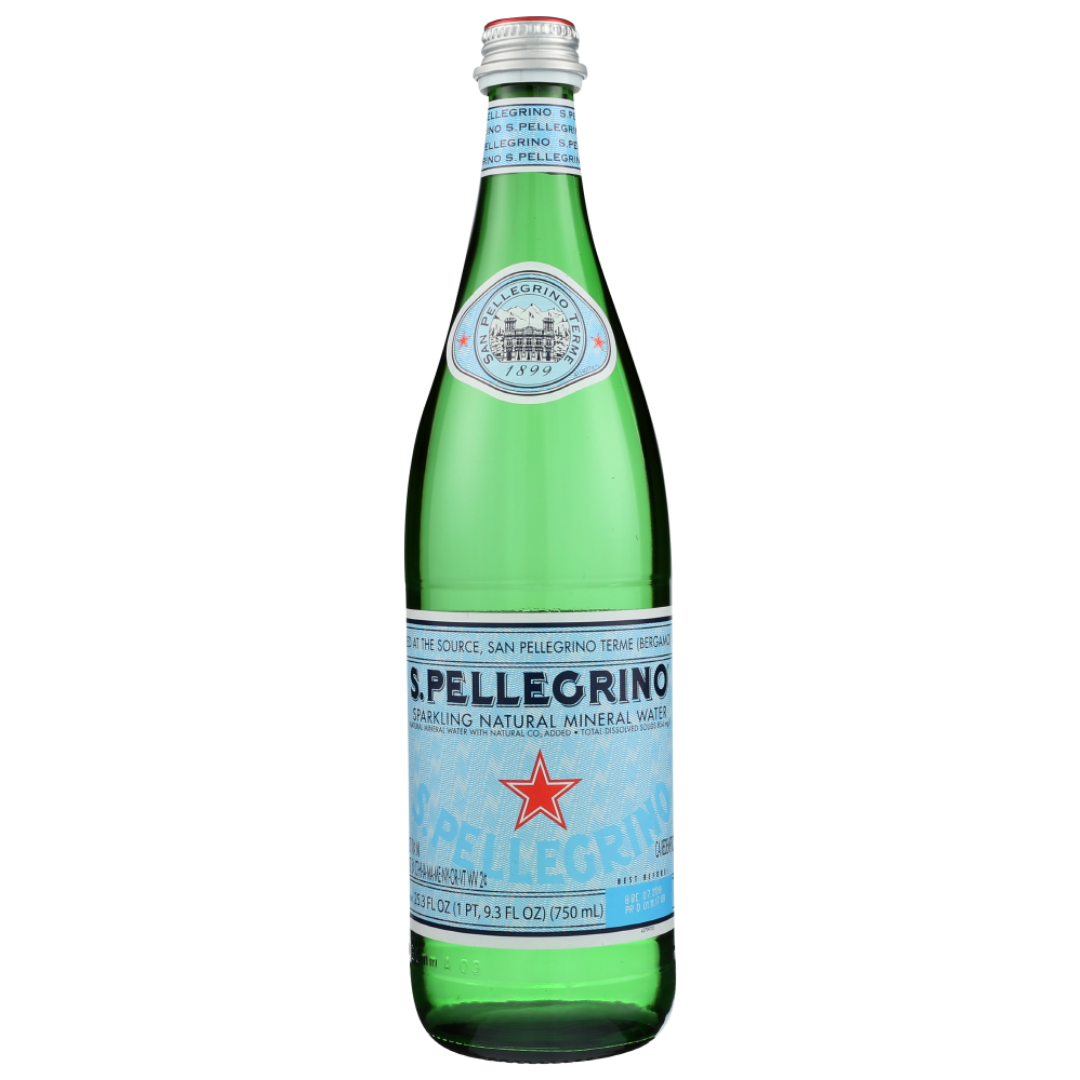 San Pellegrino Sparkling Natural Mineral Water 25.3 oz