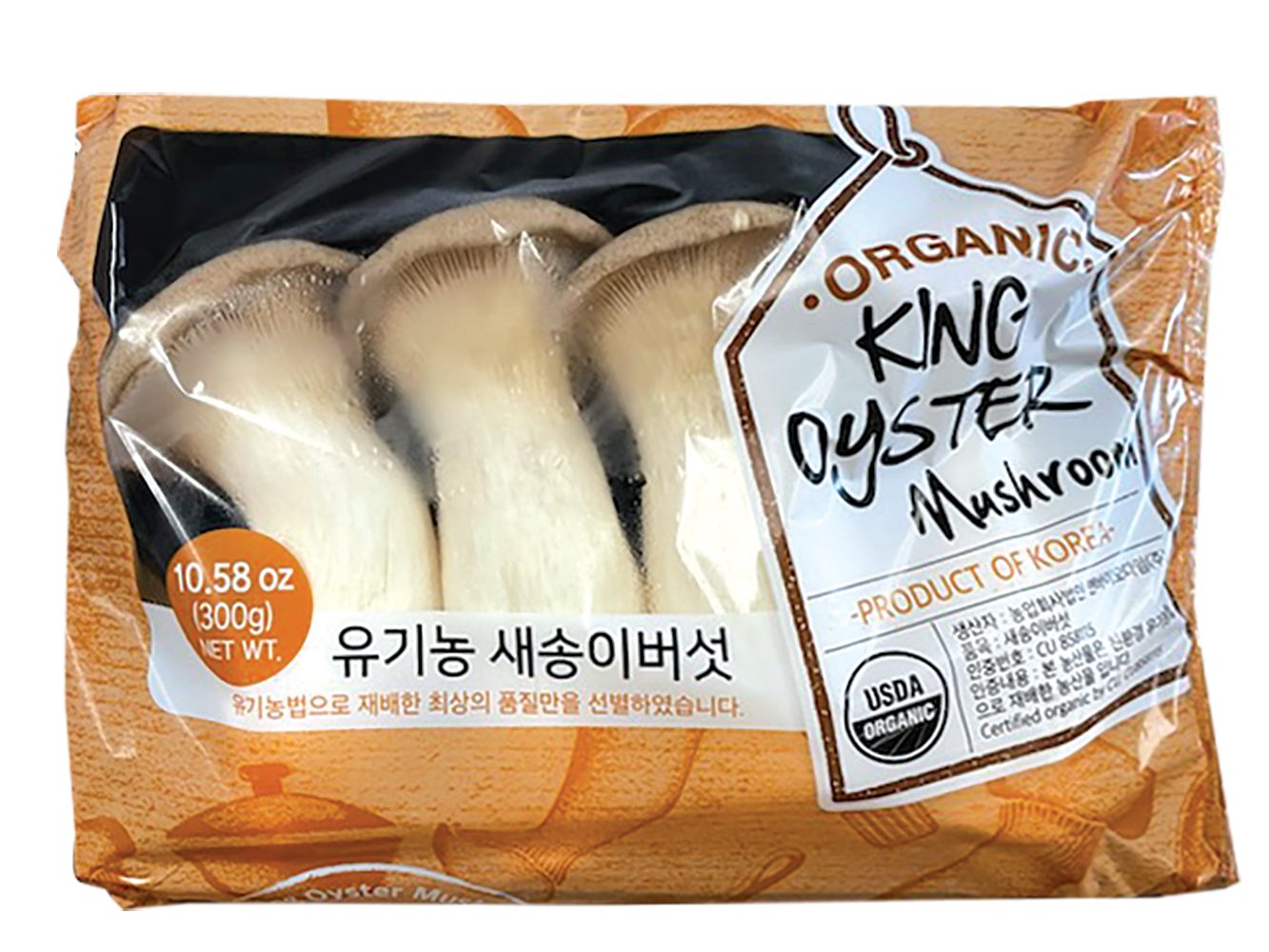 Organic King Oyster Korea