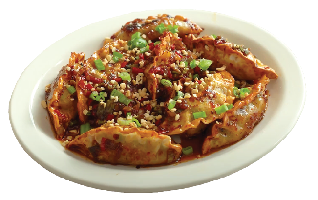 Dumpling w/Hot Pepper Sauce