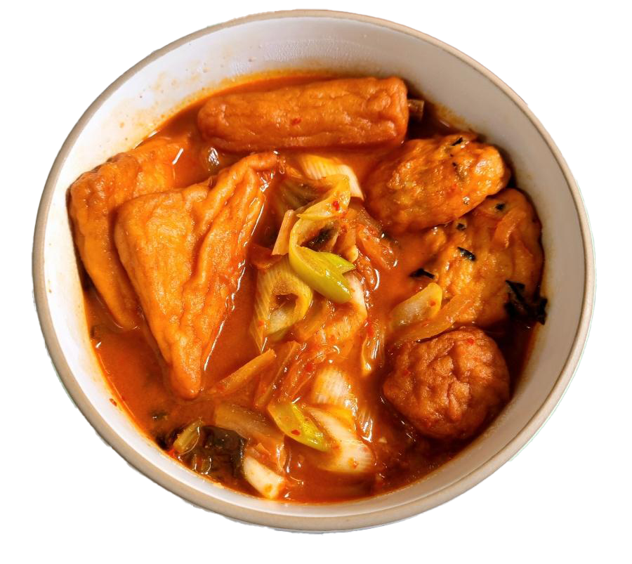 Fish Cake Ball Kimchi Stew