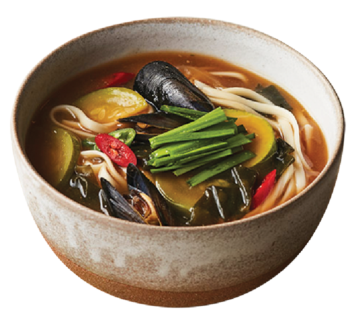 Soybean Paste Seafood Noodle
