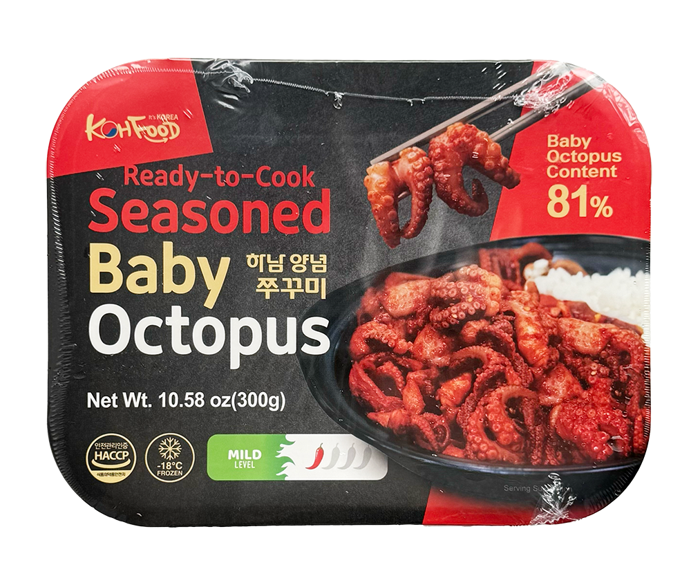Seasoned Baby Octopus 300 g