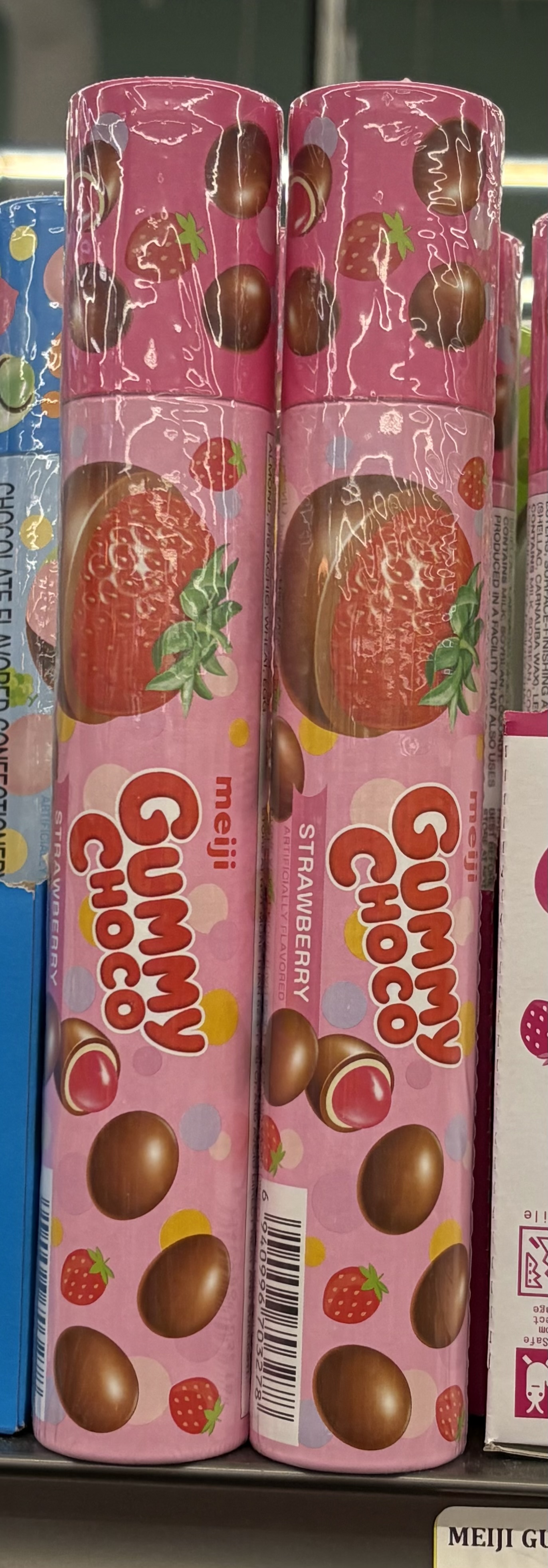 Meiji Gummy Choco Strawberry 2.85 oz