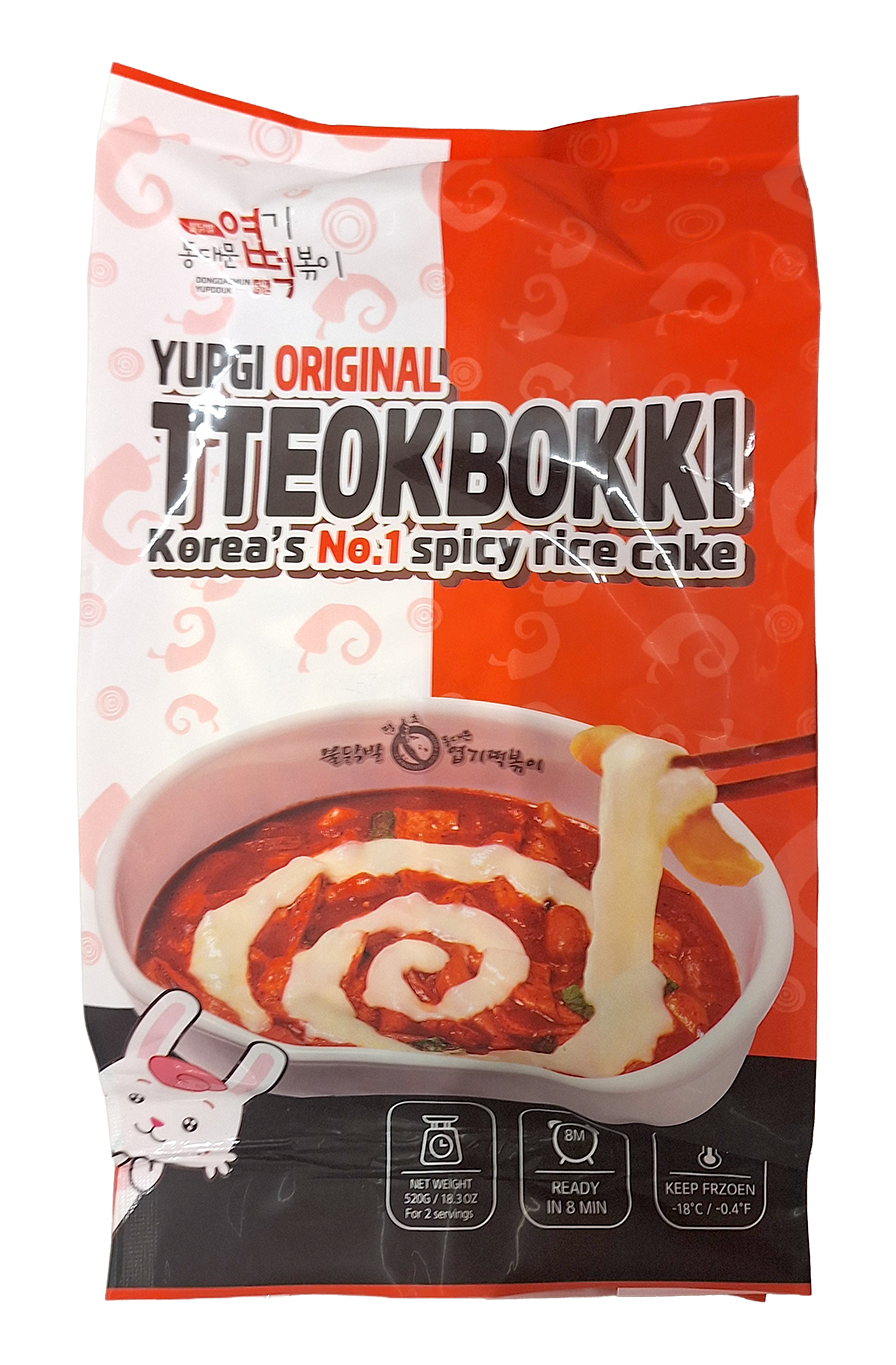 Yupgi Original Tteokbokki Spicy Rice Cake 492 g