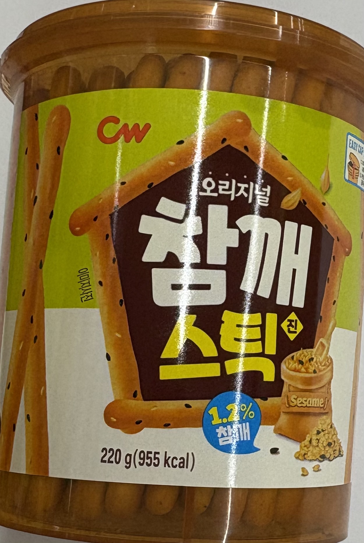 Cw Sesame Stick Original Biscuit 220 g